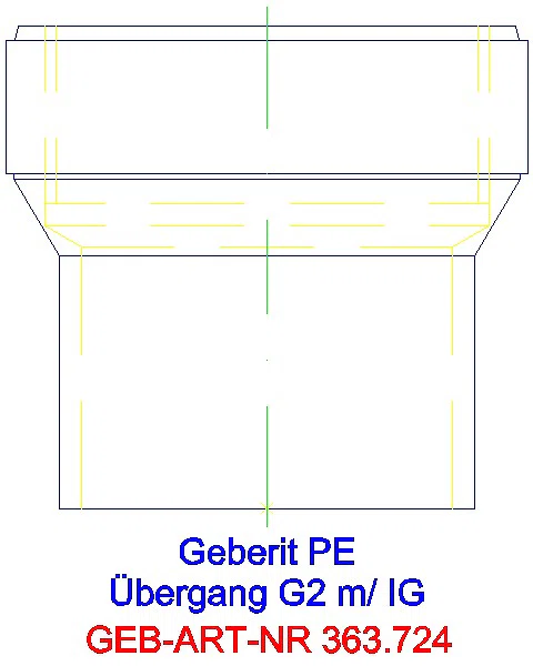GE PE Übergang mit Innengewinde d56 Rp2_363.724.16.1_L