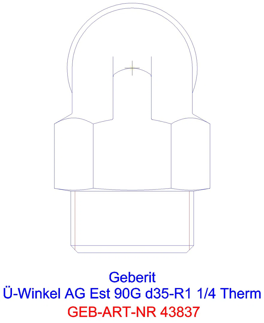 GE Mapress Therm Übergangswinkel 90Gr mit AG d28-R1_43837_g