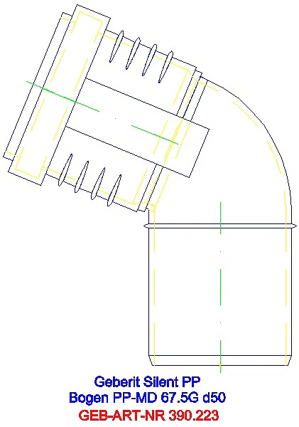 GE Silent-PP Bogen 67,5Gr d50_390.223.14.1_A