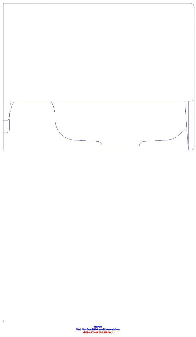 Bambini Spiel/Waschlandschaft B:180cm 4 Waschpl., tieferes B re, 4 Hl., blau_ge2s_502978sx1_l