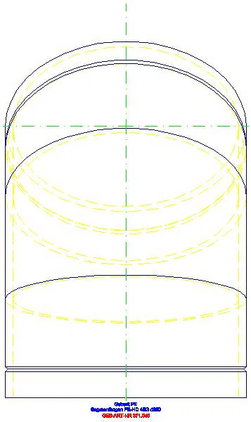 GE PE Segmentbogen 45Gr d250_371.045.16.1_A