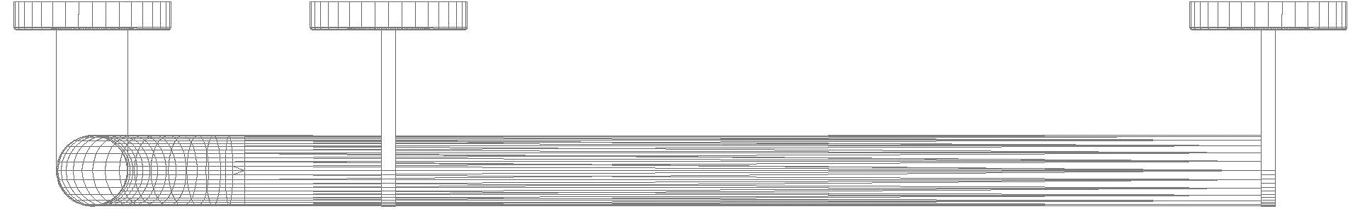 HEWI Winkelgriff,d:30, A1:1000, W1:500, re, plvb schw tma