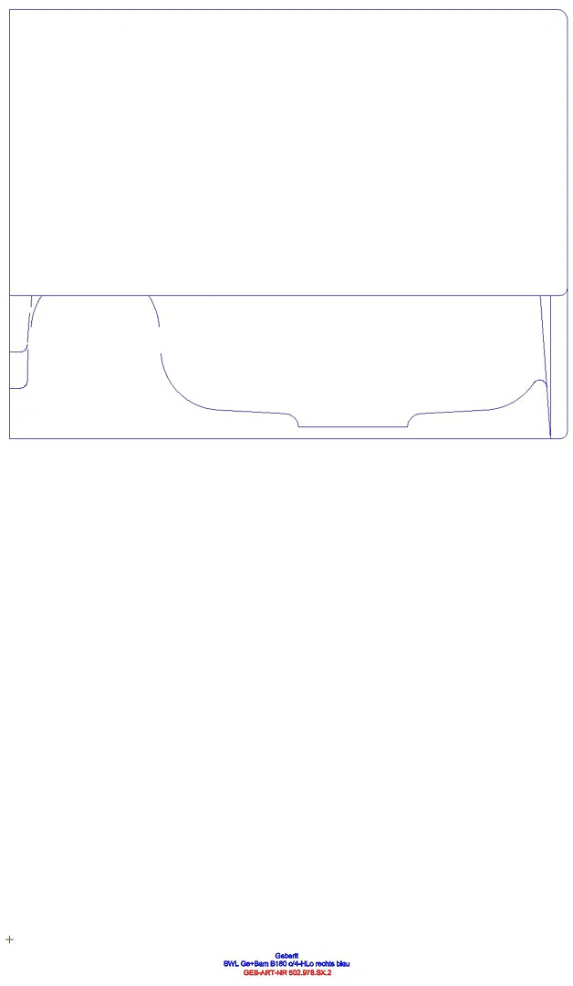 Bambini Spiel/Waschlandschaft B:180cm 4 Waschpl., tieferes B re, o. Hl., blau_ge2s_502978sx2_l