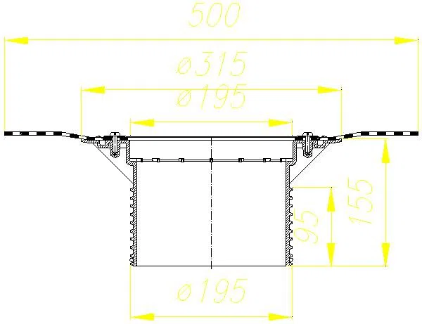 DALLMER Aufstockelement 618 DallBit