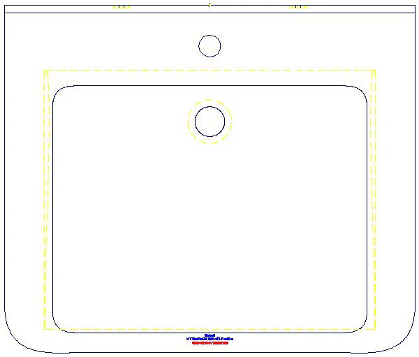 Renova Comfort Square WT barrierefrei 65x55cm, m. Hl., o. Ül._128667000_G