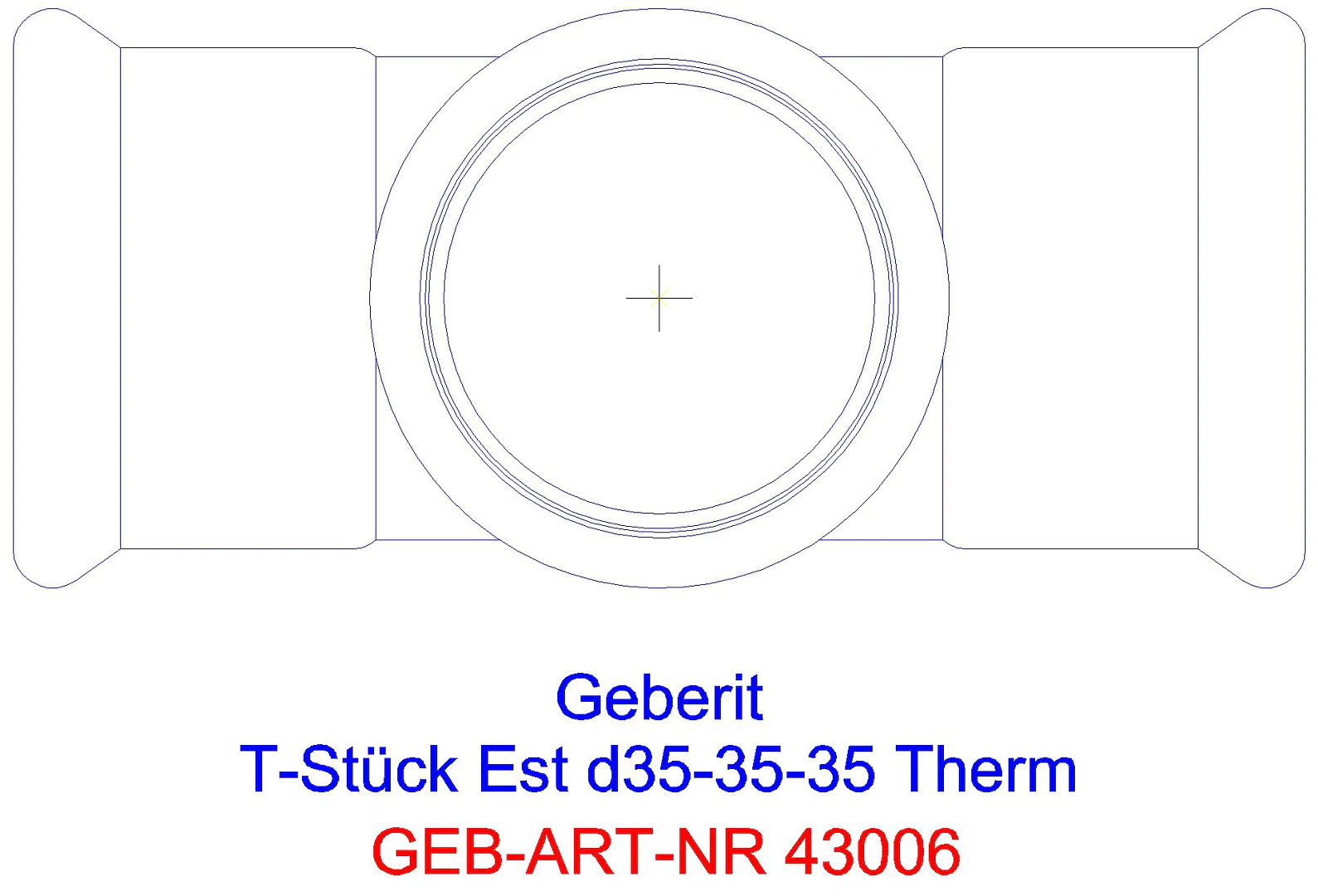 GE Mapress Therm T-Stück egal d28-28-28_43006_g