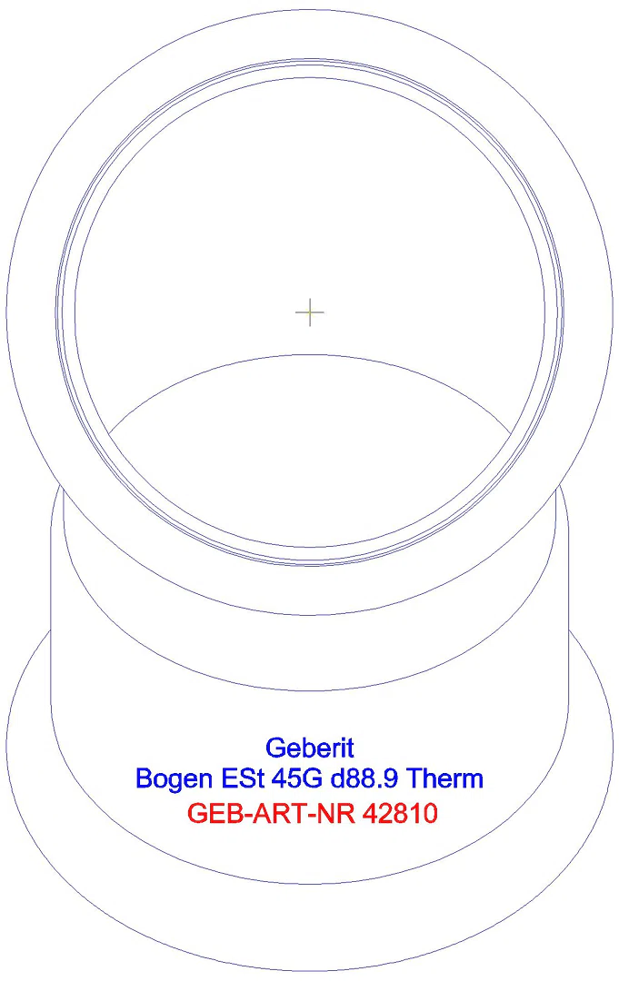 GE Mapress Therm Bogen 45Gr d88,9 _42810_a