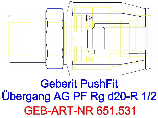 GE PushFit Übergang mit AG Rg d20-R1/2_651.531.00.1_L