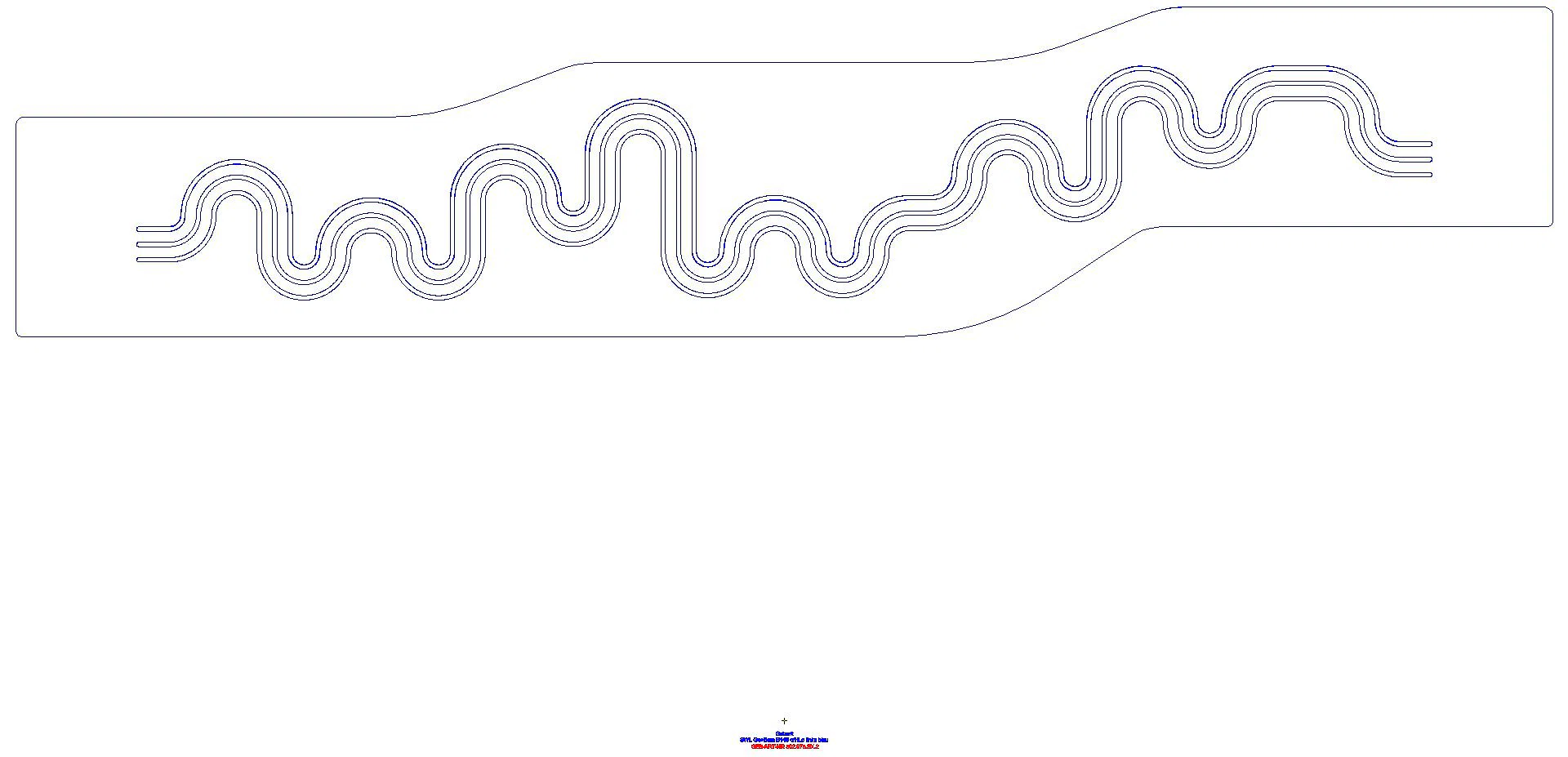 Bambini Spiel/Waschlandschaft B:140cm 3 Waschpl., tieferes B li, o. Hl., blau_ge2f_502975sx2_a