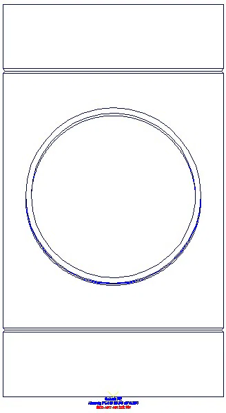 GE PE Abzweig 88,5Gr d315/250_372.197.16.1_L