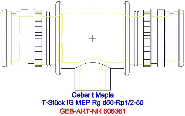 GE Mepla T-Stück mit IG Rg d50-Rp1/2-50_606.361.00.5_A