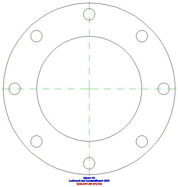 GE PE Losflansch d200_370.745.00.1_G