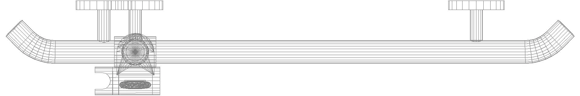 HEWI DUHA m.Br.H.St., AM1:1100, W1:812, Br.H. in 92, Kst., chromoptisch besch.