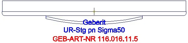 GE UR-Strg. mit pneumatischer Spülausl. BetPl. Sigma50 weiß-alpin_116.016.11.5_G