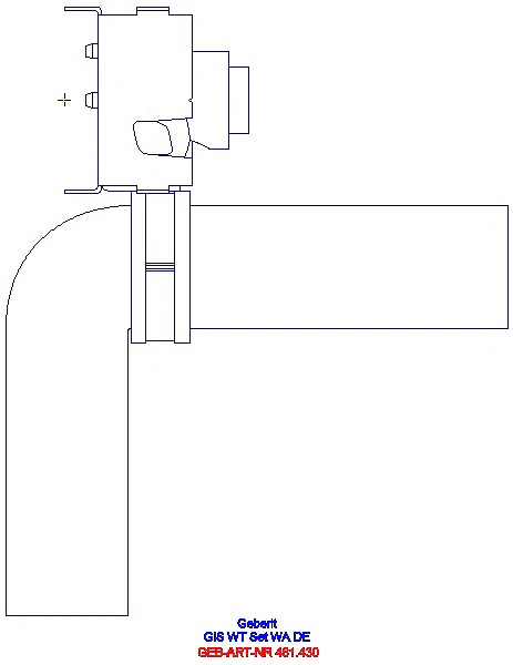 GE GIS WT-Set für Standarmatur_461.430.00.1_L