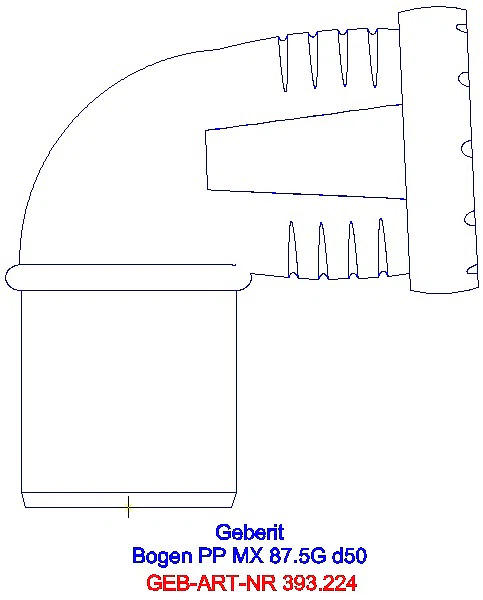 GE Silent-Pro Bogen 87,5Gr d50mm_393.224.14.1_L