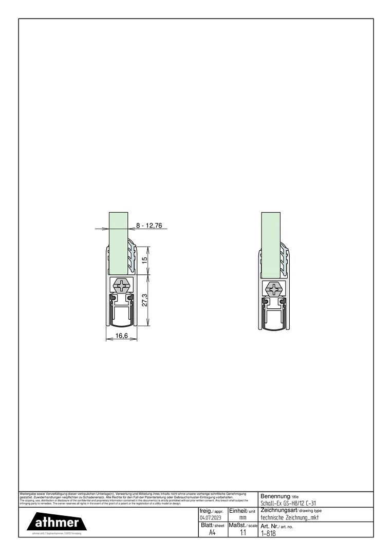 1-818 Schall-Ex GS-H812 C-31