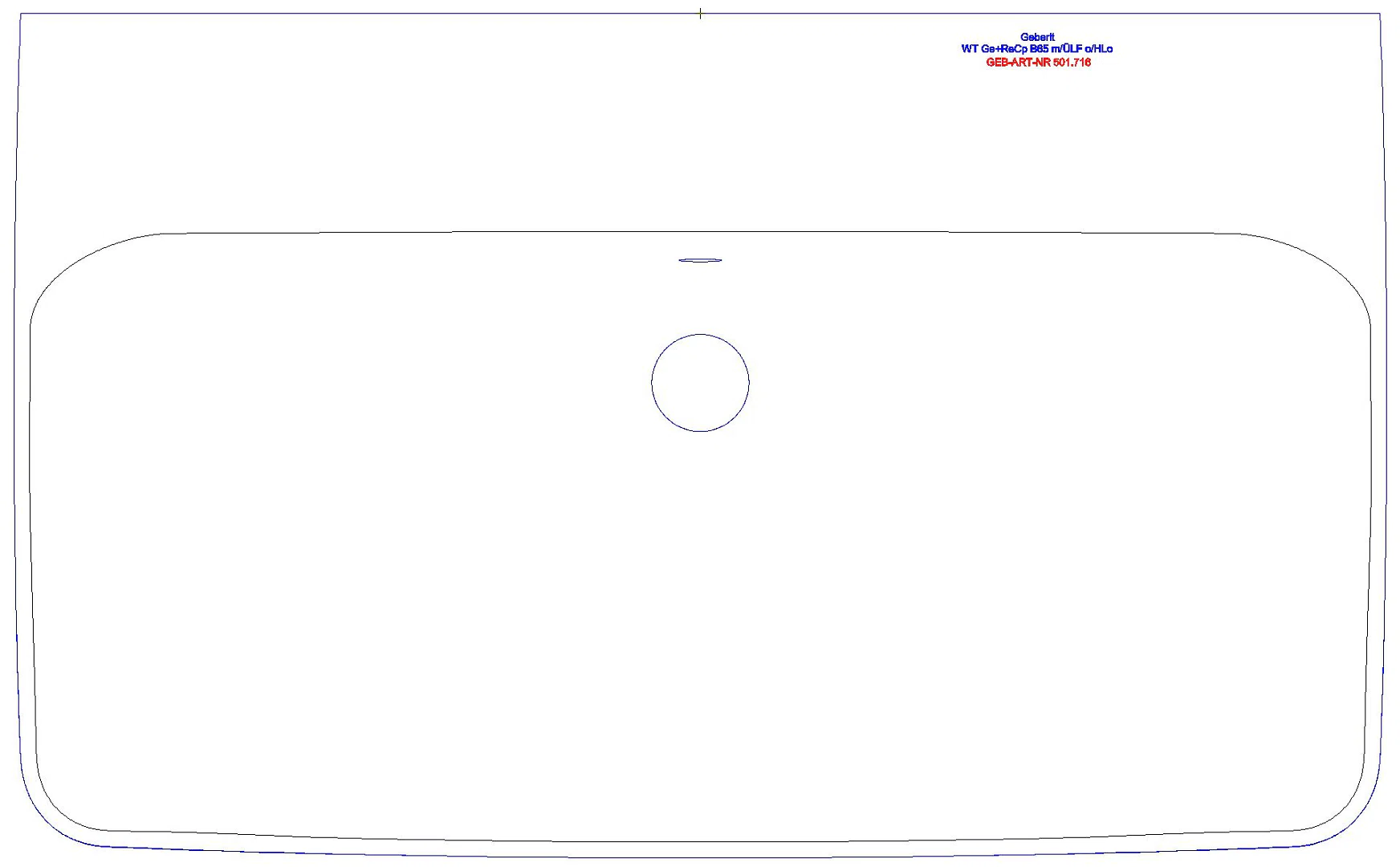 Renova Compact Waschtisch, 65x40cm o. Hl., m. Ül., weiß, KeraTect_501716008_g