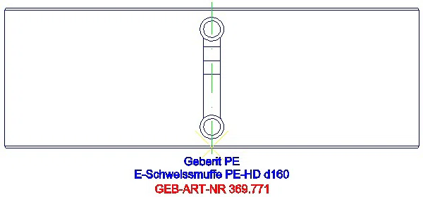 GE Elektroschweissmuffe d160_369.771.16.1_G