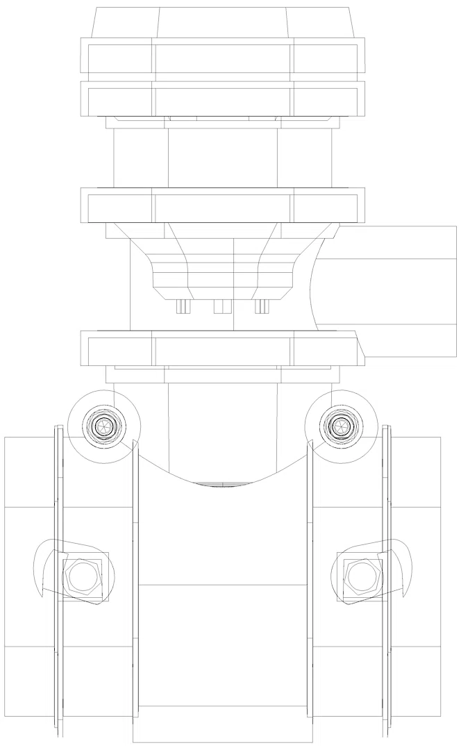 KESSEL-Lüftungsweiche CleverVent 23001_3D