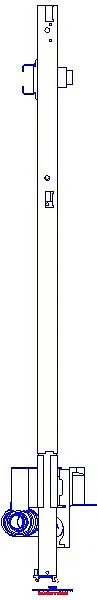GE Duofix Element f. Dusche, 130cm mit W-Ablauf, W-Arm.AP, H: 65-90mm_111589002_L