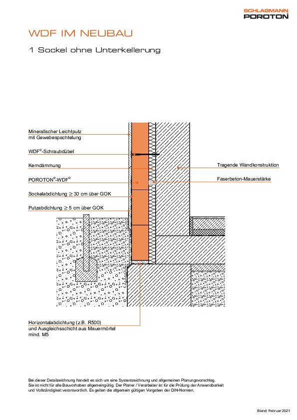 Fassadendämmung im Neubau