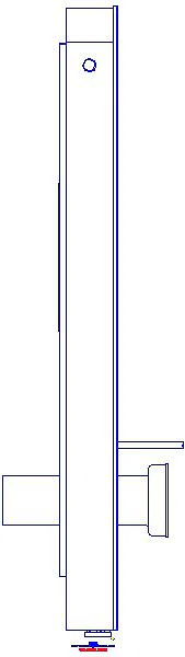 Monolith Sanitärmodul für Wand-WC 114 cm Glas weiß_131.031.SI.5_L