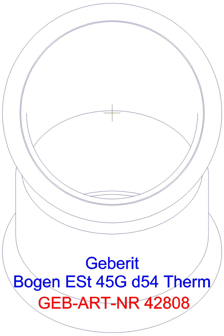 GE Mapress Therm Bogen 45Gr d54 _42808_a