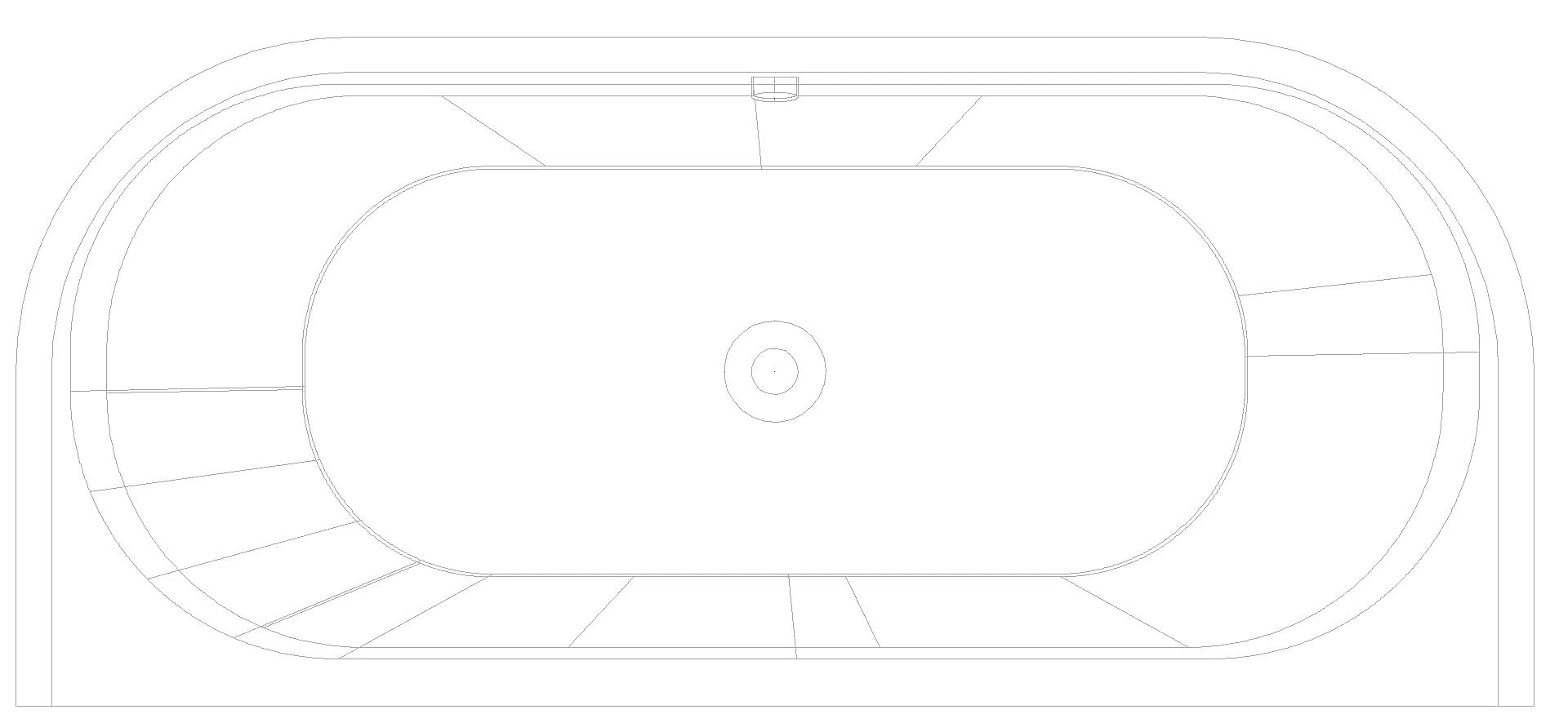 KALDEWEI MEISTERSTÜCK CENTRO DUO 2 Badewanne, 1700x750 mm, Modell-Nr: 1131-4041