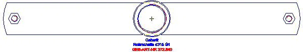 GE Rohrschelle mit Gewindemuffe G1 d315_372.840.00.1_G