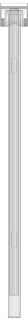 HEWI SK-Griff Duo (B), L:850, schliff