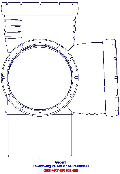 GE Silent-Pro Eckabzweig 87,5Gr d90/90/90_393.459.14.1_L