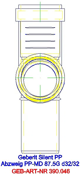GE Silent-PP Abzweig 87,5Gr d32/32_390.046.14.1_L