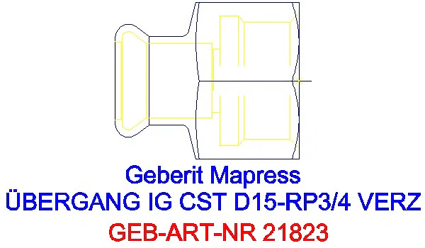 GE Mapress C-Stahl Übergang mit IG d15-Rp3/4 verzinkt_21823_A