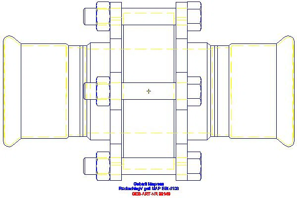 GE Mapress Rückschlagventil NPW geflanscht d108_92149_A