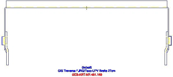 GE GIS Montageplatte für UP-Absperrventile 270 mm_461.149.00.1_G