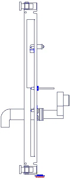 GE Kombifix Element für Urinal 109-127cm Universal, AP-Druckspüler_457.686.00.1_L