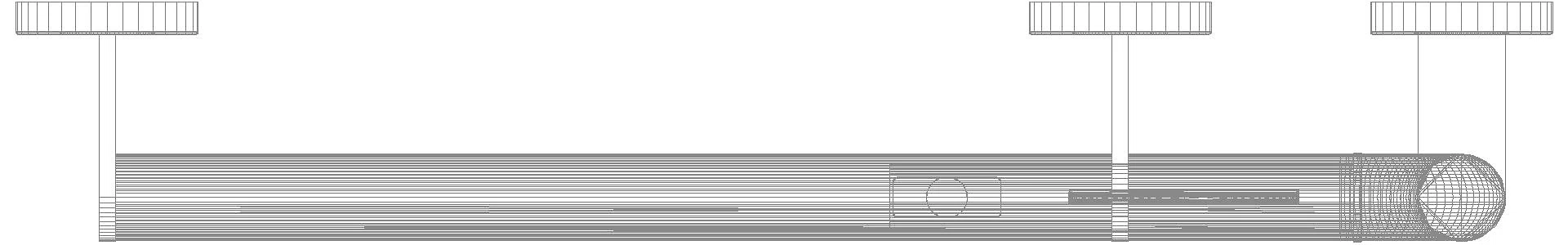 HEWI Winkelgriff, d:32/32, PRH, A1:750, W1:500, li, PVD messing gebü.