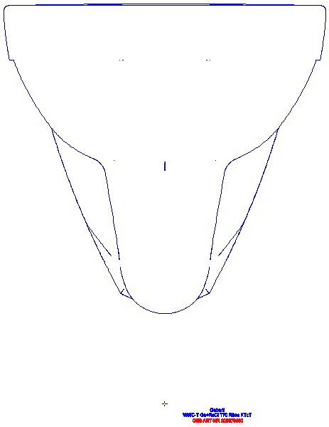 Renova Comfort Wand-WC Tiefspüler Rimfree, Ausld. 70cm, KeraTect_208570600_A