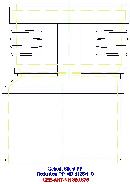 GE Silent-PP Reduktion exzentrisch d125/110_390.675.14.1_A
