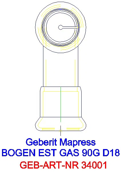 GE Mapress Edelstahl Bogen 90Gr d18 (Gas)_34001_L