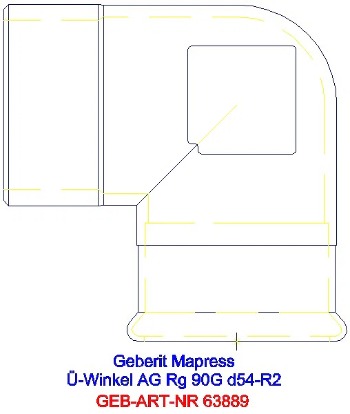 GE Mapress Kupfer Übergangswinkel 90Gr mit AG Rg d54-R2_63889_A