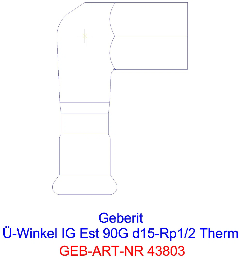 GE Mapress Therm Übergangswinkel 90Gr mit IG d15-Rp3/8_43803_l