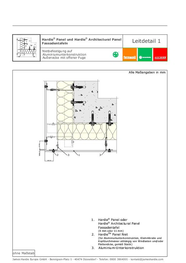 Fassadenbekleidungen James Hardie
