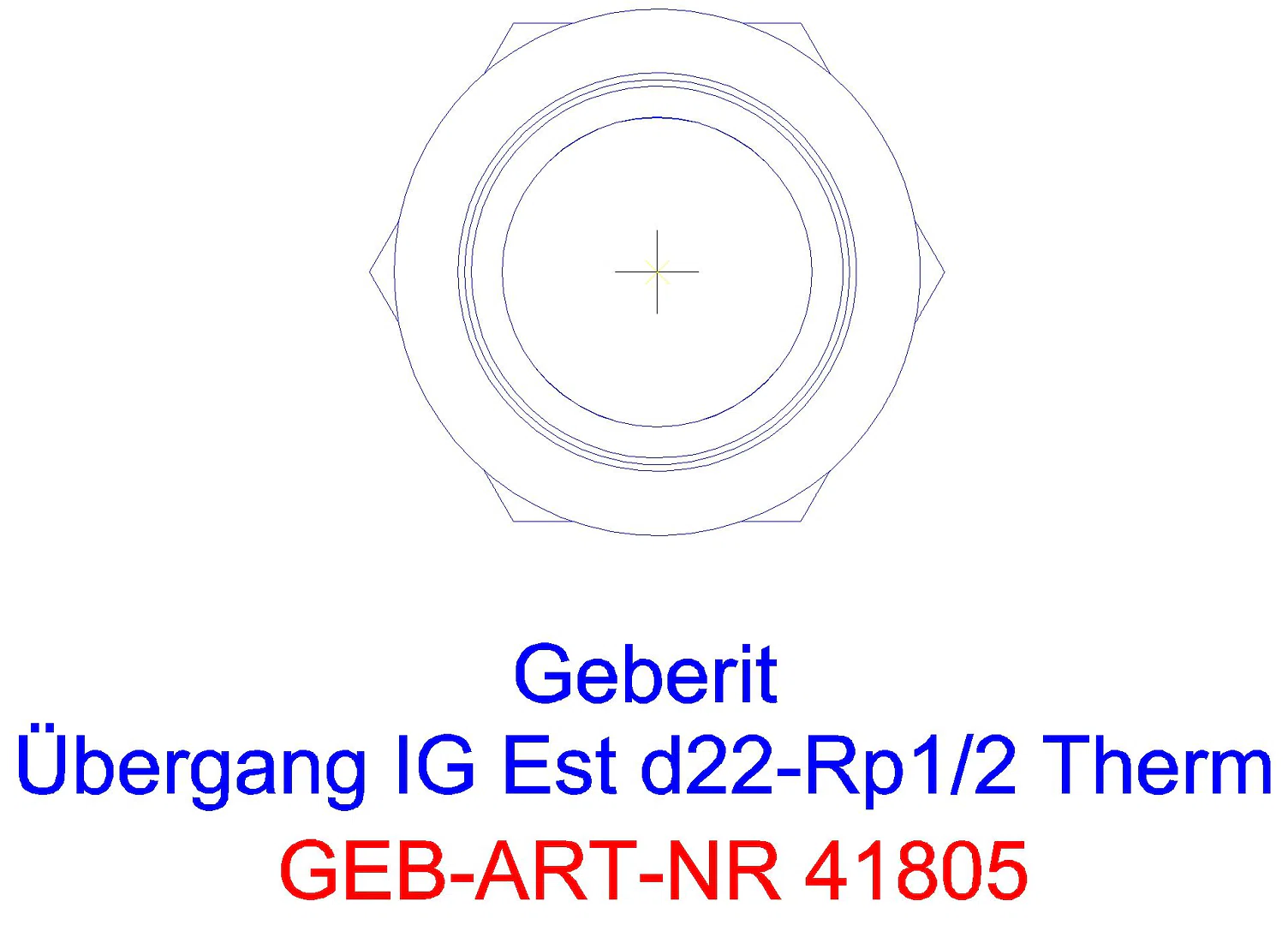 GE Mapress Therm Übergang mit IG d18-Rp3/4_41805_l