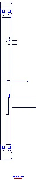 GE GIS Element für Urinal, 114 cm, Universal, für AP-Druckspüler_461.686.00.1_L