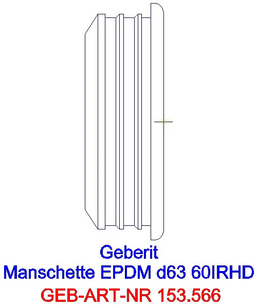 GE Manschette EPDM für d63 d 50x58 mm_153.566.16.1_L