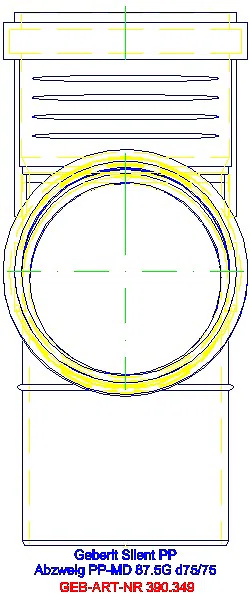 GE Silent-PP Abzweig 87,5Gr d75/75_390.349.14.1_L