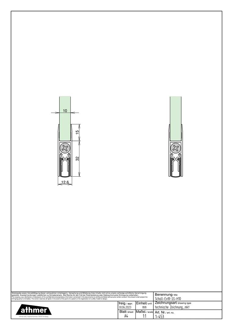 1-453 Schall-Ex GS-H10