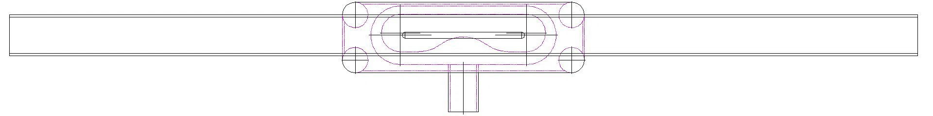 KALDEWEI FlowLine ZERO Duschprofil, 1200 mm, Champagner gebürstet, Modell-Nr. 2401, Art.-Nr:940100010931